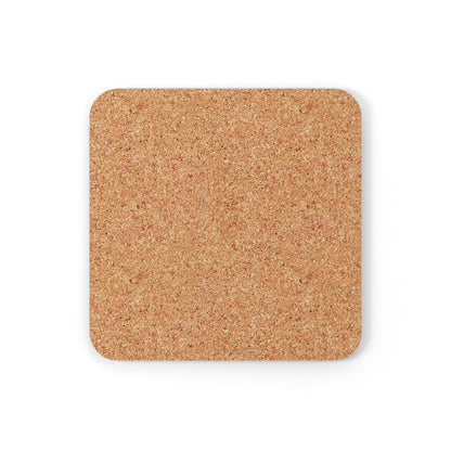 Handcrafted Square Coaster Set of 4 - Pink Mauve Pattern-2